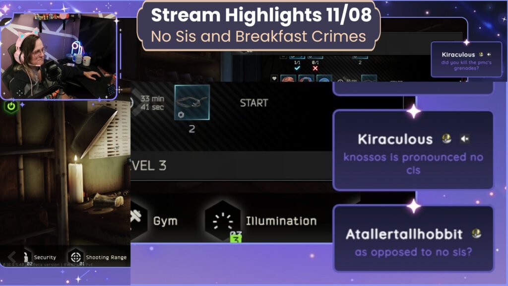 11/08 Stream Highlights: Breakfast Crimes