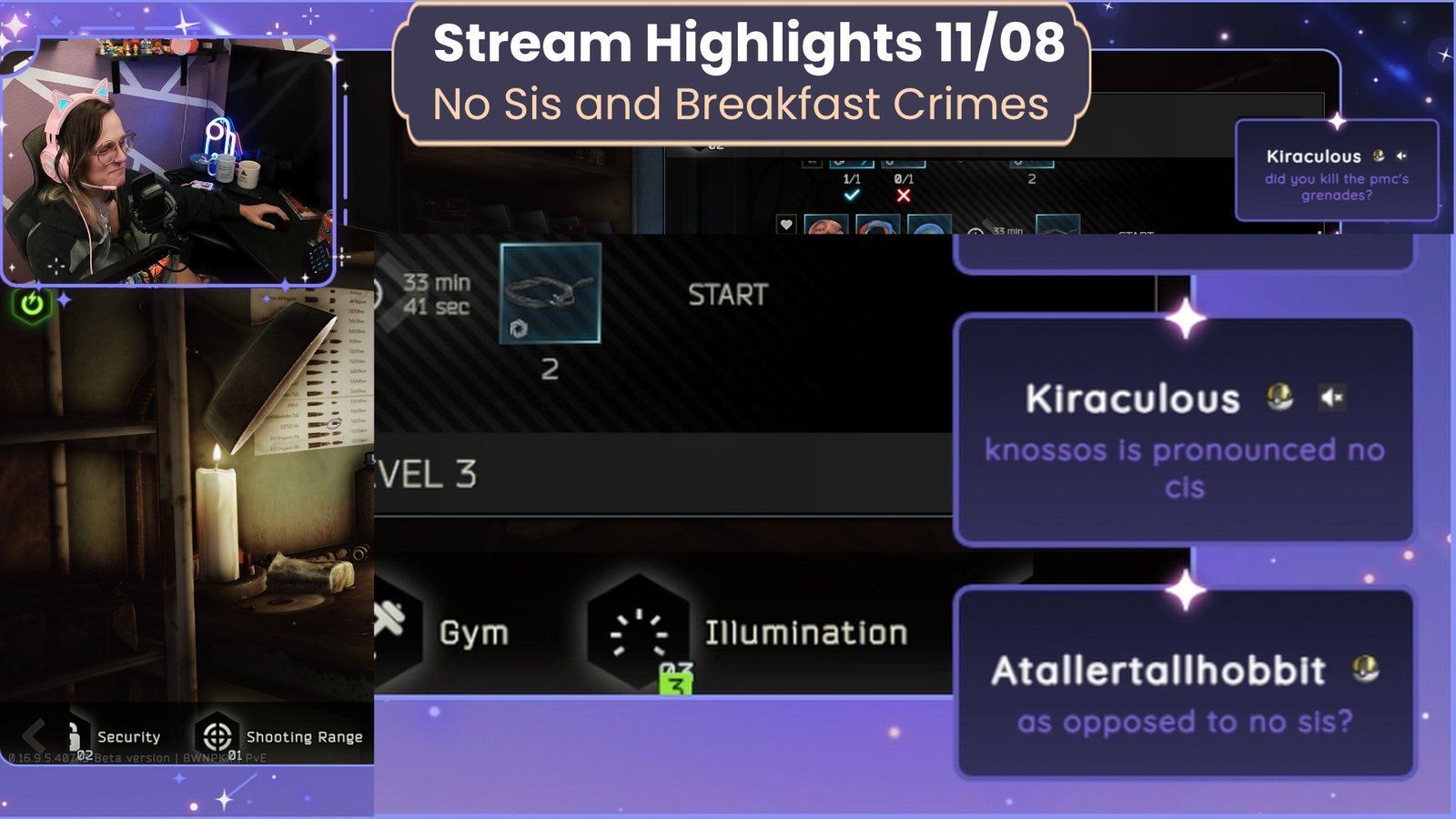 11/08 Stream Highlights: Breakfast Crimes