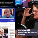 a youtuber style thumbnail . On the left are two images, a tweet about Colorado governor Jared Polis refusing to free Tina Peters after trump removed the space command from Colorado in September. bellow that, an article from a few days ago in the denver post where Polis is calling her sentence "Harsh" On the right a white woman is holding her head and looking at the too images in confusing and text below her reads "Muttday #22 Make it Make Sense Please! Text above her reads twitch.tv/phennoflore youtube.com/@PhennofLore and Bluesky Phenn.gay